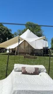 Glamping tent on farm Mountain views - 7