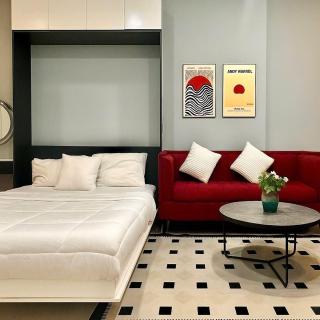 Urban Grey Stu District 4 Center Modern Cozy Escape - Ho-Chi-Minh-Stadt - 5
