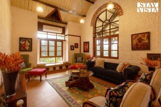 StayVista at Orchard by the River with Bonfire, BBQ - 7