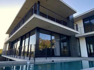 Lagoon House - lagoon view with heated pool - 7