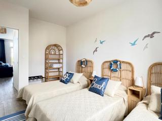 Les Mouettes 1, agréable villa 5 personnes, 2 chambres, à 5 minutes de la Grande plage - 2