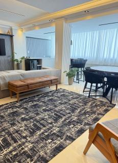 Apartamento Guarujá, com sacada vista mar! Pé na areia, Lindo! - 7
