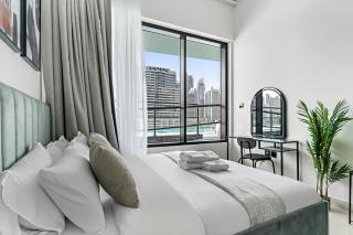 Burj Khalifa View 2BR at Binghatti Canal - 3