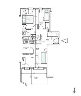 Résidence Le Criterium - Résidence Le Critérium 3 Chalet A Appartement 3 MAE-2033 - 0