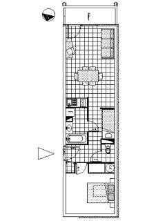 Résidence Les Balcons Des Curtious - Charmant appartemetn 4 pers. sous les toits MAE-2253 - 1