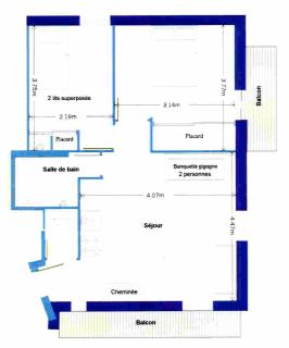 Résidence La Buffaz - 3 Pièces pour 6 Personnes MAE-2453 - 1