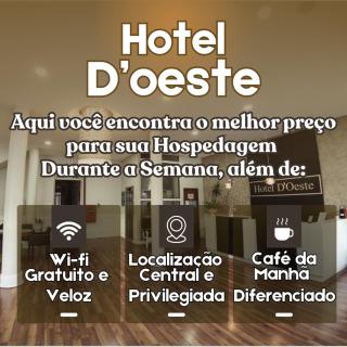 MOVA Hotel D'oeste - Localizado em frente a Praça Principal da Cidade, na área Central - Pé na Praça - 9