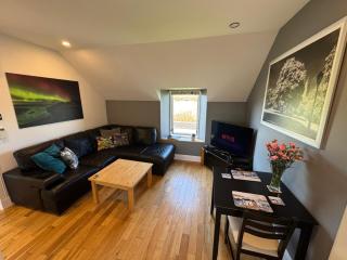 Unkenhaus. Cosy, modern apartment, private parking - Lerwick - 6