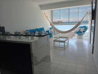 Apartamento de lujo frente al mar en residencia con piscina, planta electrica y gym - 0