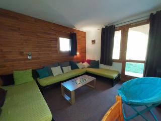 Valmorel, 2 pièces au pied des pistes avec terrasse, cuisine équipée et animaux admis - FR-1-356-318 - 0