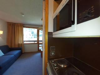 Studio skis aux pieds, animaux admis, balcon sud - FR-1-356-522 - 3