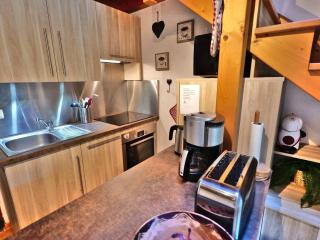 Charmant 2 pièces + mezzanine, 42m², 4 pers, balcon sud, proche commerces et ski bus au Grand-Bornand - FR-1-458-155 - 1