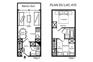 Résidence Plan Du Lac - AGREABLE DUPLEX PLEIN SUD AU CHATELET, SKIS AUX PIEDS MAE-7582 - 1