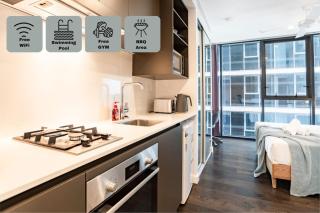 Comfy Studio 1BR South Brisbane Sauna & Spa, Walk to South Bank BO12304-2 - 5