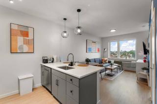 Modern Work-Friendly Gym Car FAST Wi-Fi Pets OK - 2