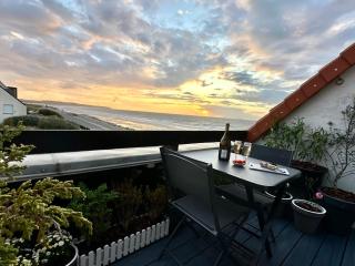 DUPLEX AVEC JACUZZI vue imprenable sur la baie de Wissant - 0