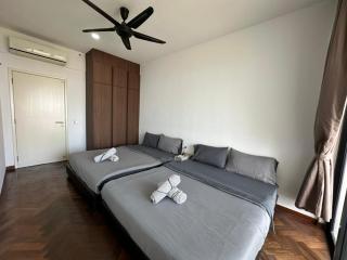 Spacious Comfy 8pax, 3 Bedroom, 2 Car Park, The Landmark - 8