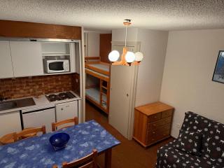 Studio Les Chalmettes 4 Personnes au pied des Pistes Wifi - Balcon - Parking - 0