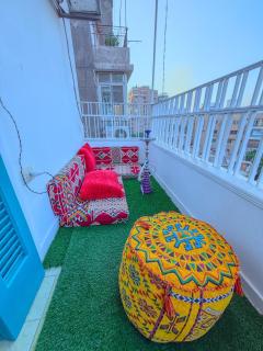 Oasis Balcony with Nile View Apartment - 5