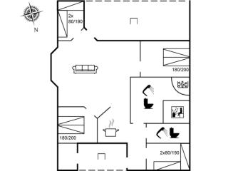 Holiday Home Gith - 800m from the sea by Interhome - 9