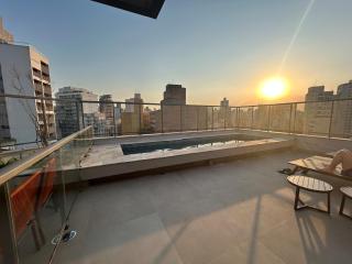 Studio Centro c/ piscina & academia – 2 min Metrô - 1