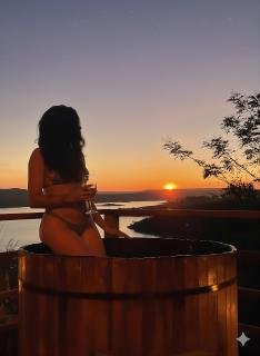 Chalé Recanto - ofurô, banheira, vista, cachoeira e lago - 3