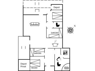 Holiday Home Gedda - 700m from the sea by Interhome - 9