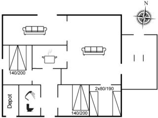 Holiday Home Arbnora - 400m from the sea by Interhome - 8