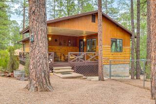 10 Mi to Show Low Pinetop-Lakeside Family Cabin! - 0