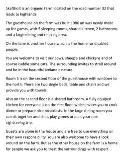 Skaftholt Guesthouse - 6