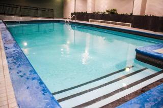 Studio, balcony, pool view, sauna - 1