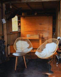 Chalé com Banheira e Nascer do Sol no Vale - 4