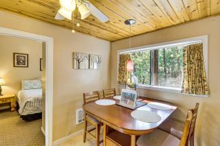 4 Mi to Rainbow Lake! Cozy Forest-View Gem with Deck - 2