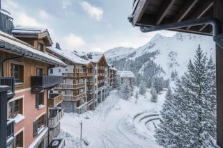 ARC 1950 - Appartement 10 personnes Duplex Cheminée - ski aux pieds - Sauna, Hammam, Jacuzzi, Piscine - 1