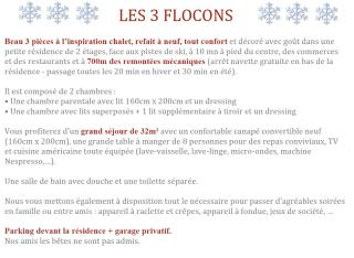 Location Appartement Valberg 3 pieces 6 a 7 personnes - 7
