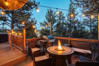 Cave Cabin Hot Tub Fire Pit MTN Experience - 5