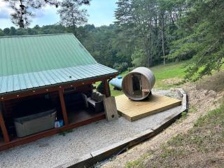 10-Acre Cabin Sauna, Hot Tub, Game Room, Stargazing Dome, EV, BBQ - 7