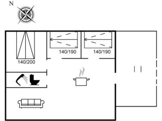 Holiday Home Henna - 550m to the inlet by Interhome - 9