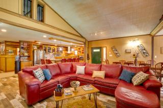 Lakefront Family Cabin with Patios in Odessa! - 6