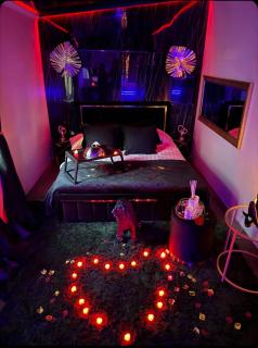 Love Room élégante spa privatif et extérieur cosy - 0