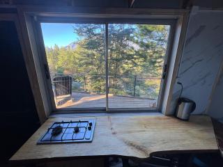 Cabaña con terraza vista al río en Roca Truful - 6