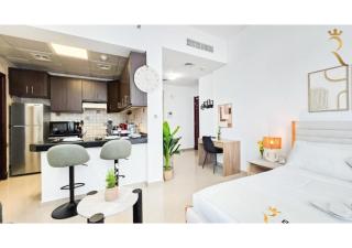 Al Reef Downtown 1BR - Chic Modern Escape with Comfortable Living - 3