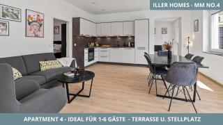 Iller Homes Memmingen - 3 x Moderne Fewos mit Terrasse für bis zu 7 Pers mit Parkplätzen - 0