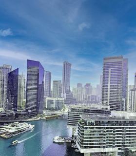 1BR Pool & Marina Views High Floor Near Jumeirah Beach - 6