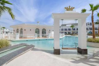 Luxury 1BR Lagoon View Arjan near Miracle Garden Vincitore Benessere by Green Sky Holiday Homes - 2