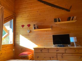 Appartements duplex dans chalet - Pléiades -, skis aux pieds avec clefs à disposition via agence -nous louons l'un et-ou l'autre des deux appartements de notre chalet quasiment identiques - 8