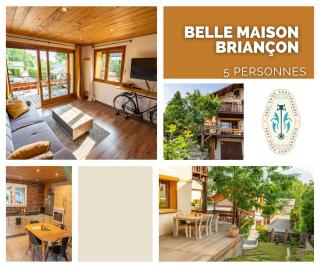 La maison d'Albane Briançon Serre Chevalier Vallée 5 personnes - 7