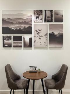 A hotel apartment consisting of a bedroom and a living room - 2