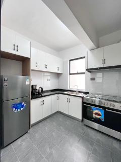 lovely fully furnished three bedroom apartment with swimming pool well equipped gym ample parking space children playing ground and amazing scenic views - 2