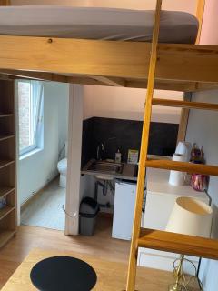 Domus Lemaitre 3, 2 people, Wi-Fi, mezzanine bed - 6